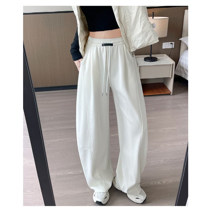 ワイドパンツ レディース スウェットパンツ | misweddy | 詳細画像10 
