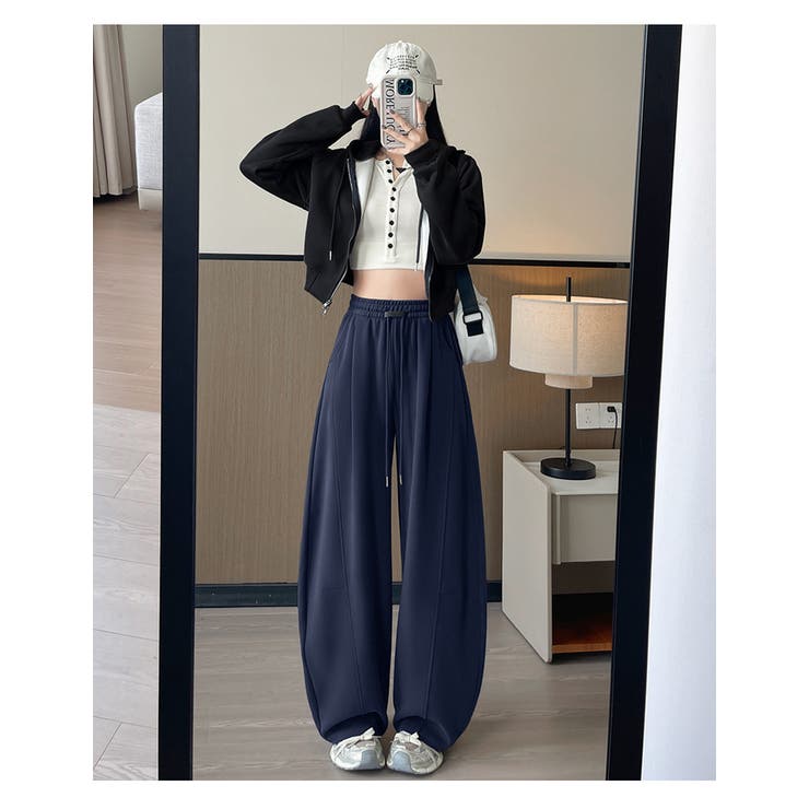 ワイドパンツ レディース スウェットパンツ | misweddy | 詳細画像14 