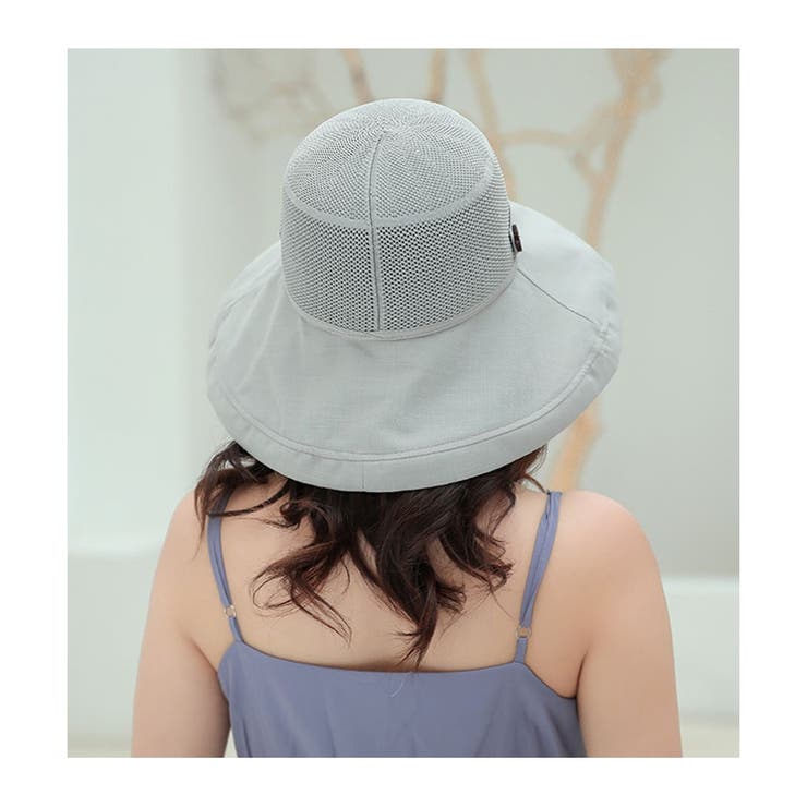 帽子 レディース 春夏 UVカット つば広 小顔 | ミスウェディー | 詳細画像8 