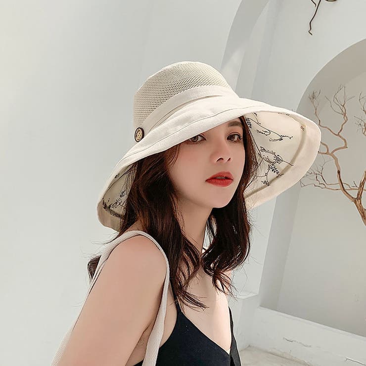 帽子 レディース 春夏 UVカット つば広 小顔 | ミスウェディー | 詳細画像2 