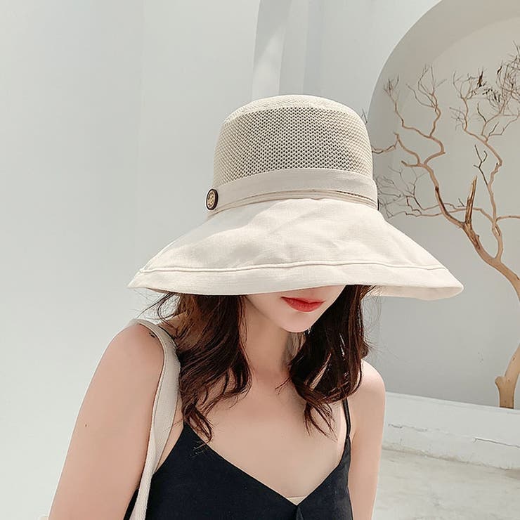 帽子 レディース 春夏 UVカット つば広 小顔 | ミスウェディー | 詳細画像5 