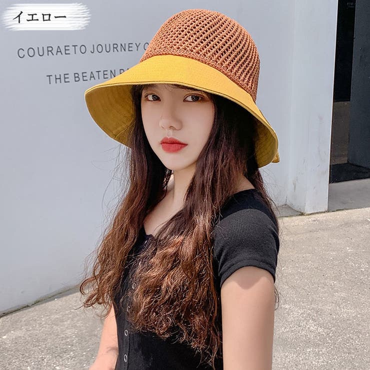 麦わら帽子 レディース UV 折りたたみ つば広 | ミスウェディー | 詳細画像12 