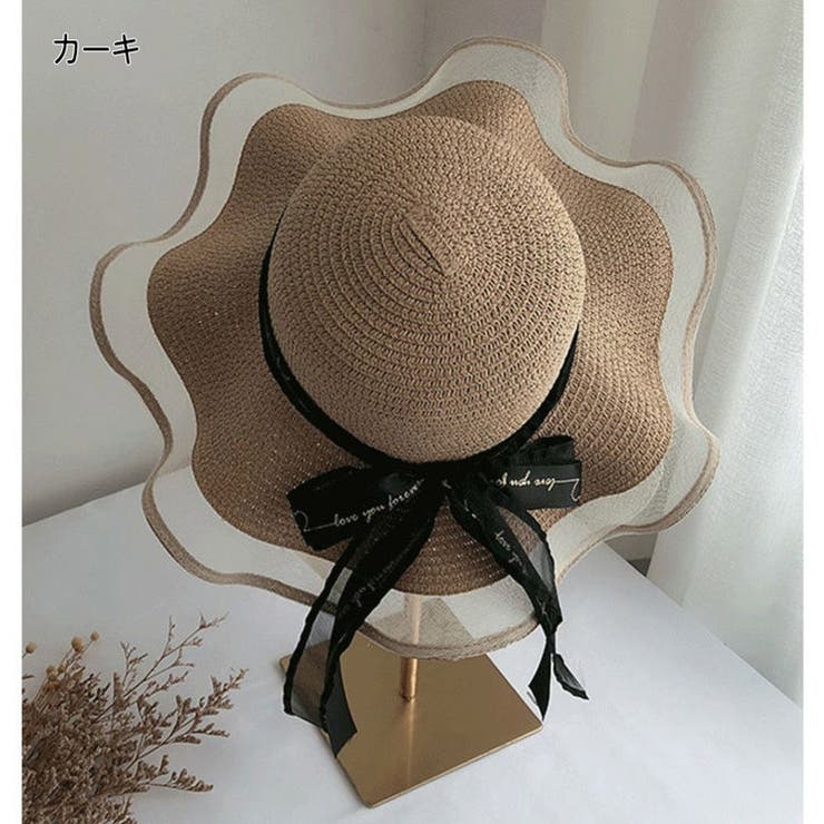 麦わら帽子 レディース UVカット | ミスウェディー | 詳細画像3 