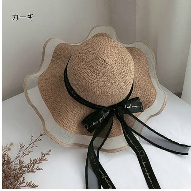 麦わら帽子 レディース UVカット | ミスウェディー | 詳細画像4 