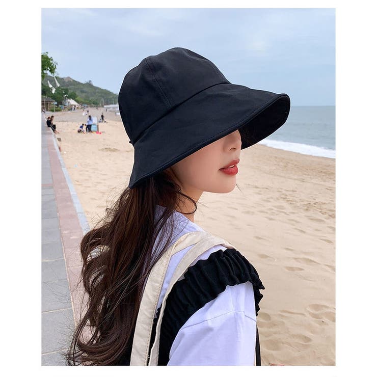 レディース つば広 折り畳み UV帽子 | ミスウェディー | 詳細画像3 