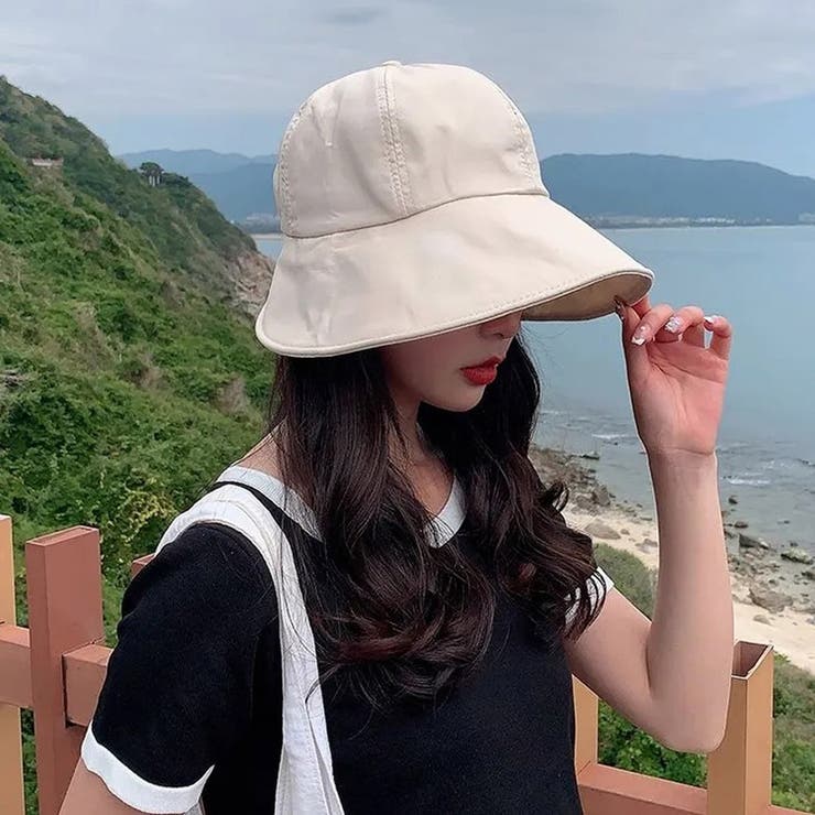 レディース つば広 折り畳み UV帽子 | ミスウェディー | 詳細画像6 