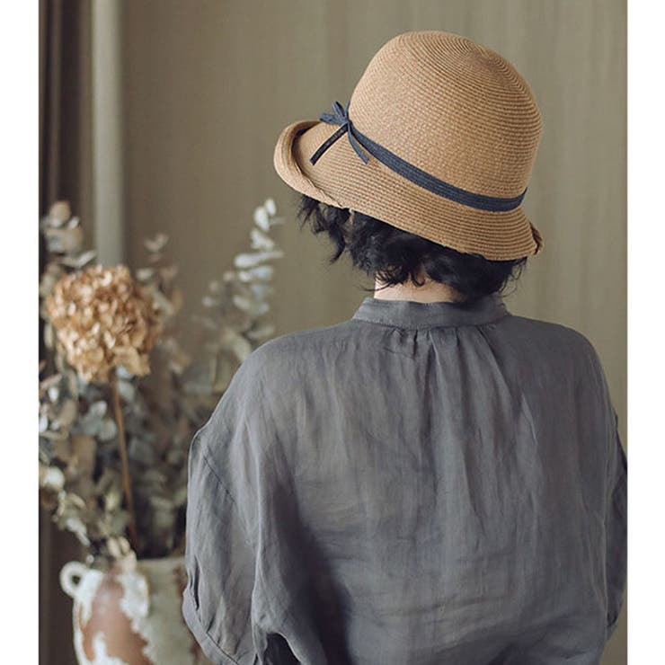 麦わら帽子 レディース 折りたたみ | ミスウェディー | 詳細画像9 