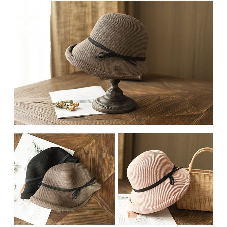 麦わら帽子 レディース 折りたたみ | ミスウェディー | 詳細画像12 