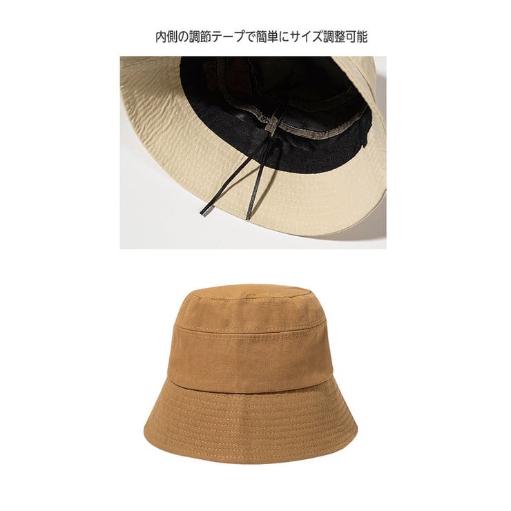 Marchen☆Linen wide strap bucket hat バケットハット 帽子 バケットハット バケハ 帽子[品番：OE000006266]｜Rocky Monroe