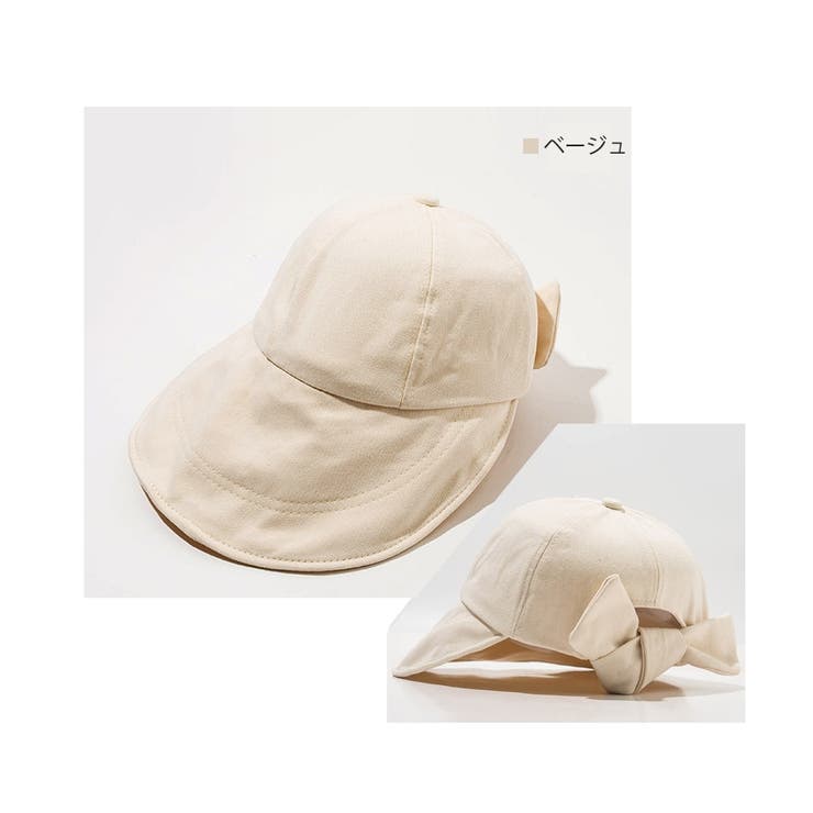 ベージュ | 帽子 レディース キャップ | ミスウェディー