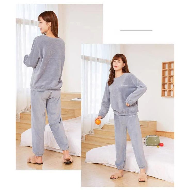 もこもこ パジャマ レディース 上下セット 部屋着 | ミスウェディー | 詳細画像4 