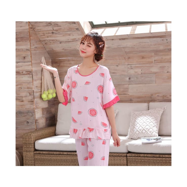 colorD | ルームウェア 春 夏 レディース 上下セット セットアップ | ミスウェディー