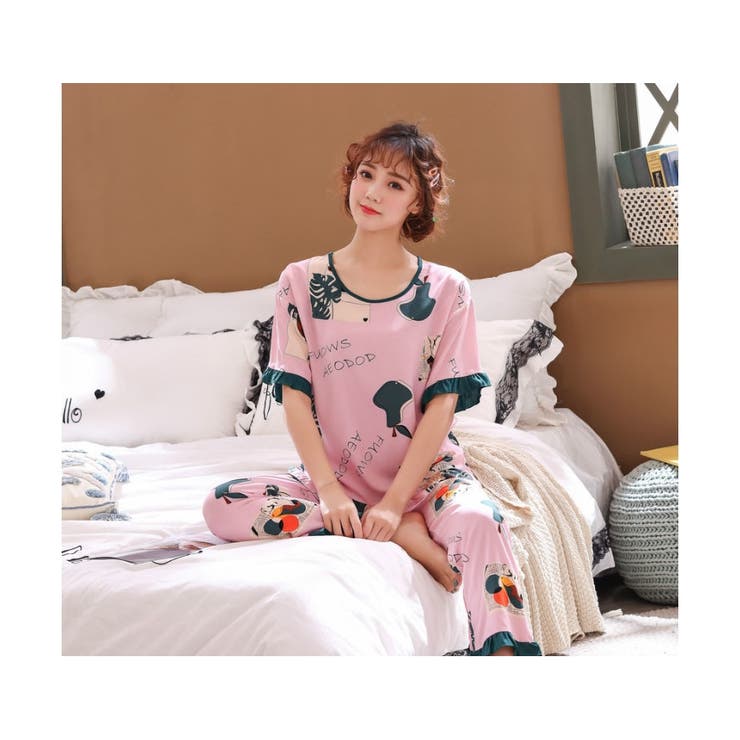 colorE | ルームウェア 春 夏 レディース 上下セット セットアップ | ミスウェディー