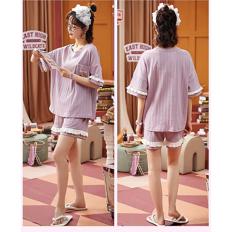 春夏 新作 ルームウェア レディース 上下セット | ミスウェディー | 詳細画像6 