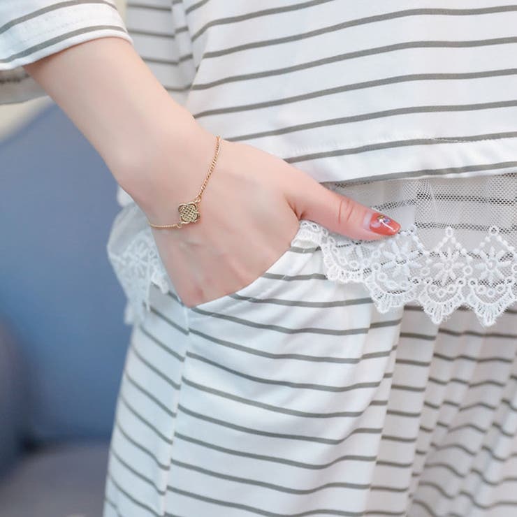 パジャマ 春 ルームウェア レディース 上下セット | ミスウェディー | 詳細画像9 