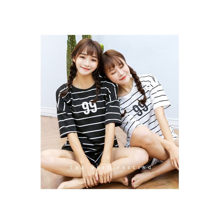 パジャマ レディース 夏 半袖 上下セット ショートパンツ ルームウェア | ミスウェディー | 詳細画像3 