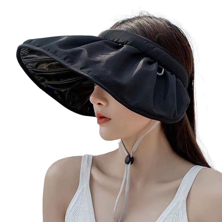 レディース UVカット 折り畳み帽子 | ミスウェディー | 詳細画像1 