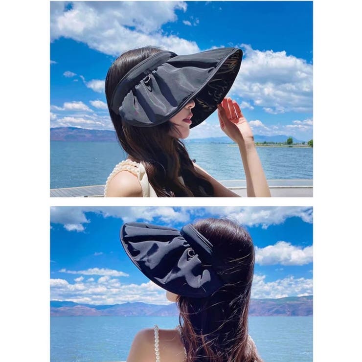 レディース UVカット 折り畳み帽子 | ミスウェディー | 詳細画像4 