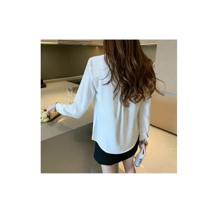 シフォン素材 レディース トップス | ミスウェディー | 詳細画像5 