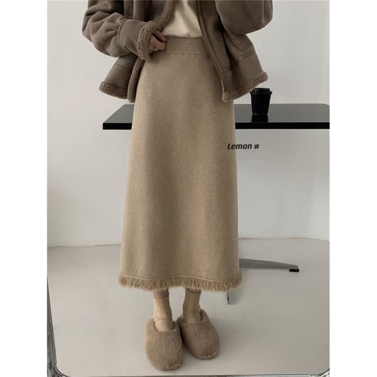 スカート レディース ボトムス フリンジ ミモレ | ミスウェディー | 詳細画像4 