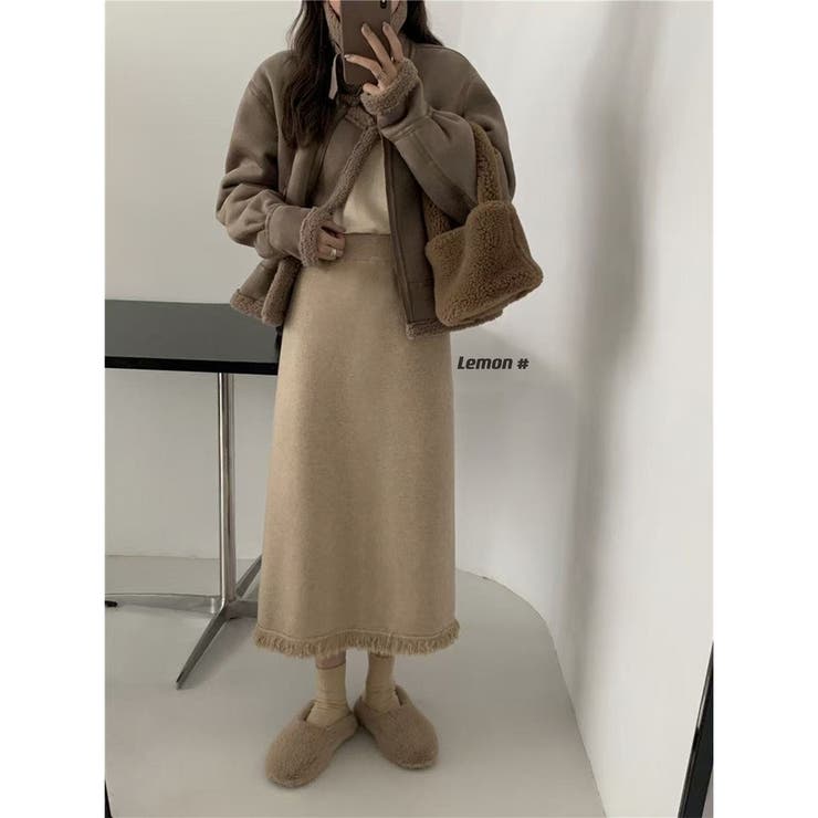 スカート レディース ボトムス フリンジ ミモレ | ミスウェディー | 詳細画像5 