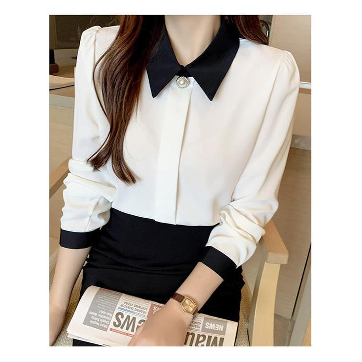 シャツ トップス レディース 長袖 シャツブラウス | ミスウェディー | 詳細画像6 