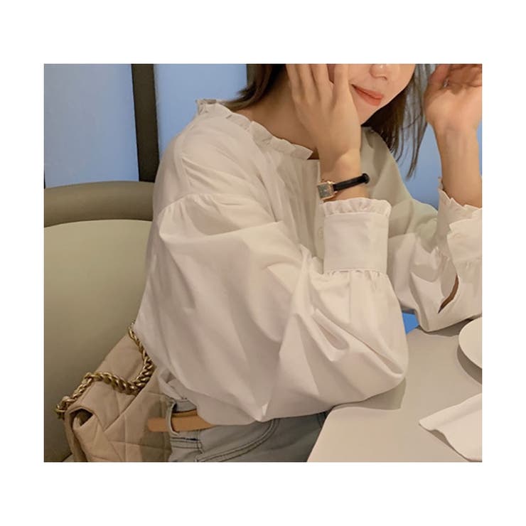 フリル ブラウス 春 | ミスウェディー | 詳細画像1 