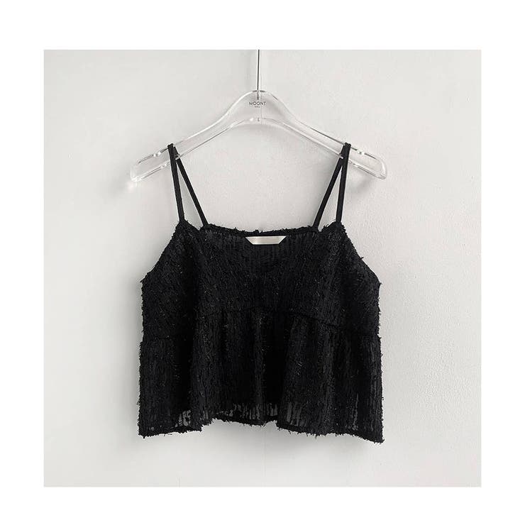 ブラック | キャミソール レディース 春 夏 ショート丈 | ミスウェディー