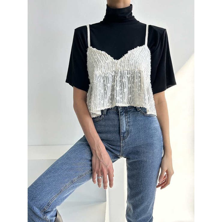 キャミソール レディース 春 夏 ショート丈 | ミスウェディー | 詳細画像2 