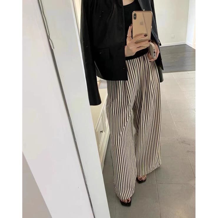 ワイドパンツ レディース リラックスパンツ | ミスウェディー | 詳細画像6 