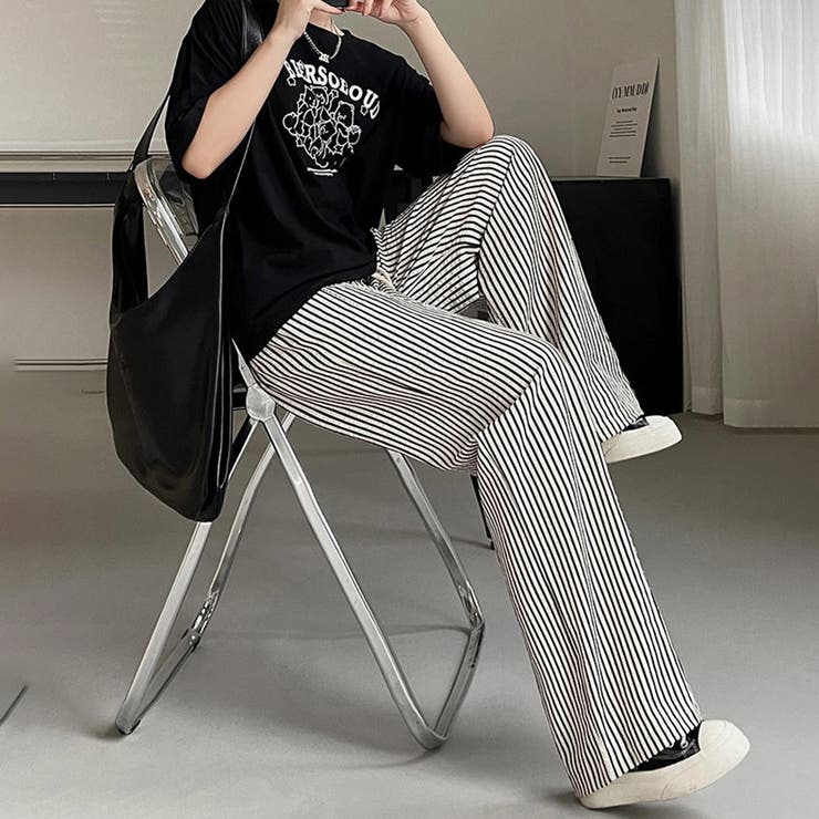 ワイドパンツ レディース リラックスパンツ | ミスウェディー | 詳細画像10 