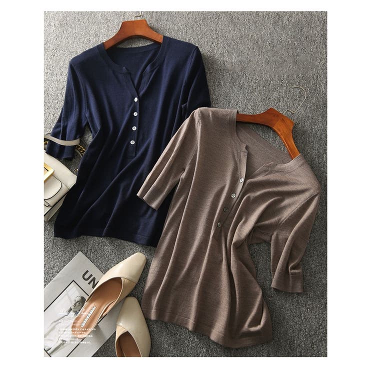 ニット レディース 半袖 | ミスウェディー | 詳細画像2 