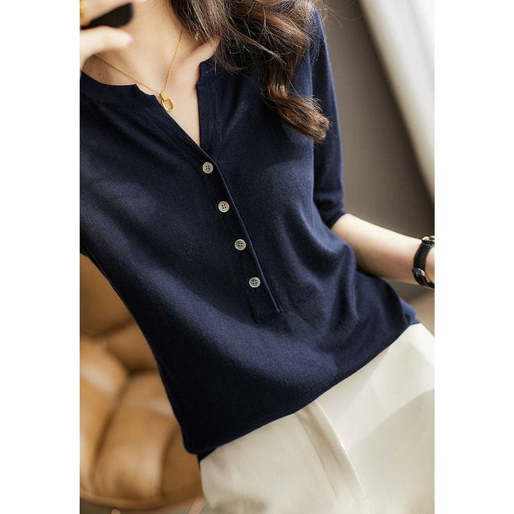 ニット レディース 半袖 | ミスウェディー | 詳細画像3 