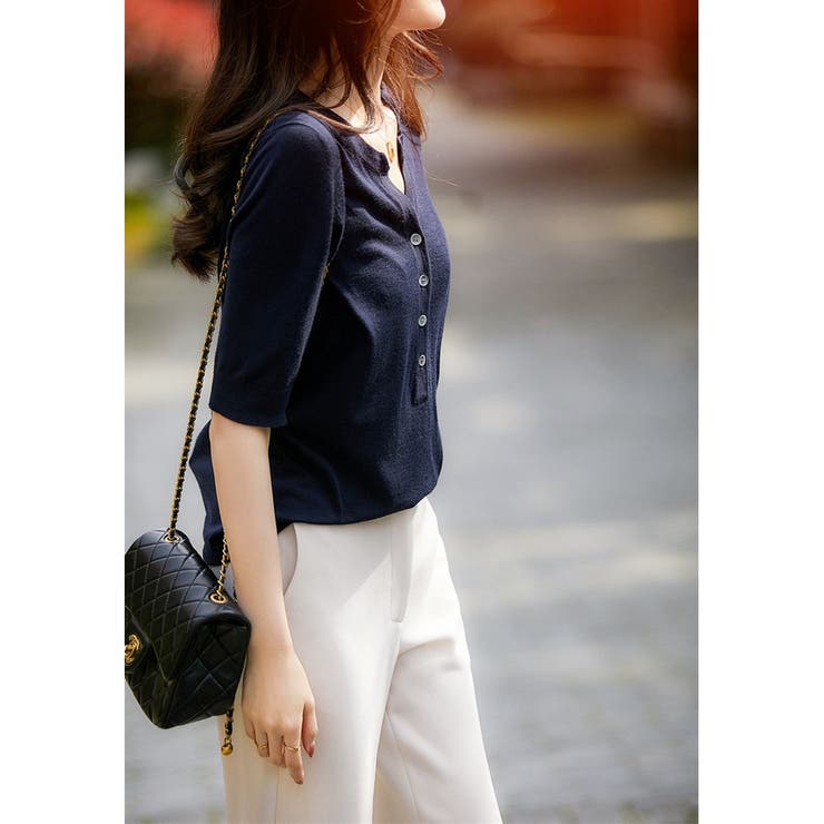 ニット レディース 半袖 | ミスウェディー | 詳細画像5 