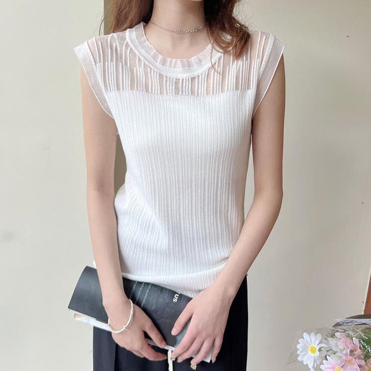 レディース ノースリーブ タンクトップ | ミスウェディー | 詳細画像2 