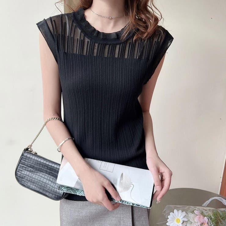 レディース ノースリーブ タンクトップ | ミスウェディー | 詳細画像3 