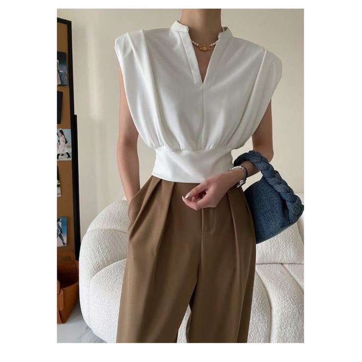 大人カジュアル フレンチスリーブ プルオーバー | ミスウェディー | 詳細画像9 