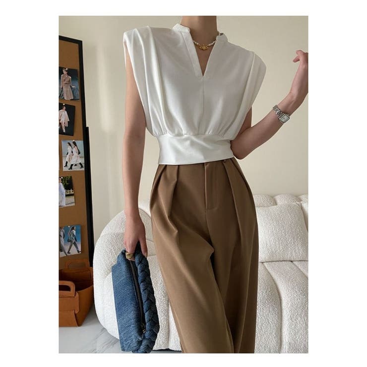 大人カジュアル フレンチスリーブ プルオーバー | ミスウェディー | 詳細画像10 