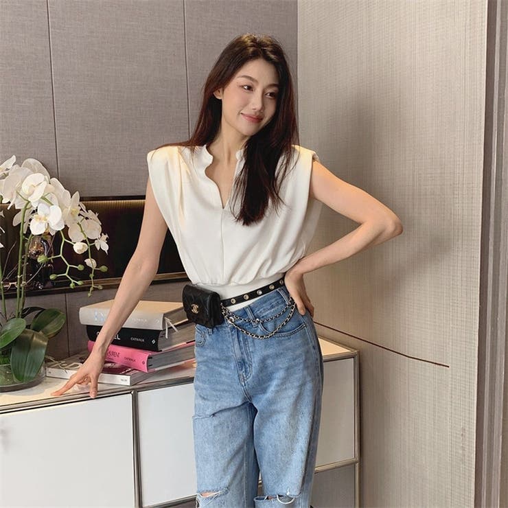 大人カジュアル フレンチスリーブ プルオーバー | ミスウェディー | 詳細画像11 