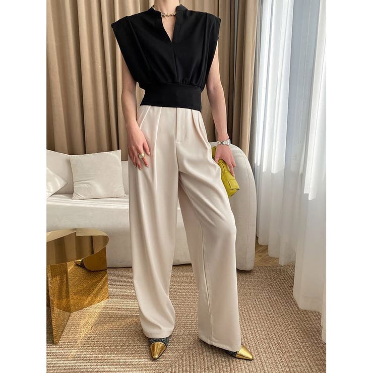 大人カジュアル フレンチスリーブ プルオーバー | ミスウェディー | 詳細画像15 