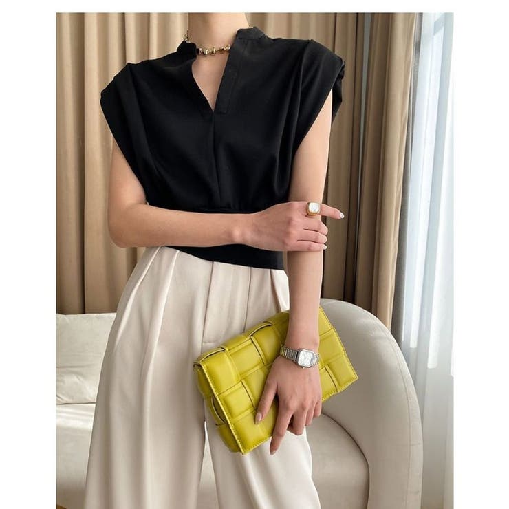 大人カジュアル フレンチスリーブ プルオーバー | ミスウェディー | 詳細画像3 