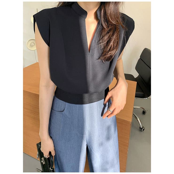 大人カジュアル フレンチスリーブ プルオーバー | ミスウェディー | 詳細画像5 