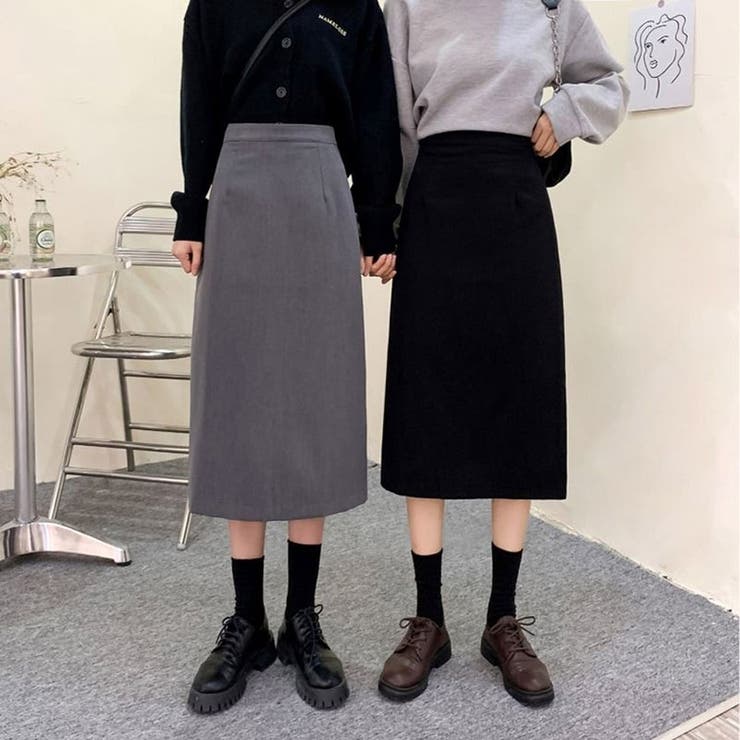 ロングスカート バックスリット入りスカート | ミスウェディー | 詳細画像3 