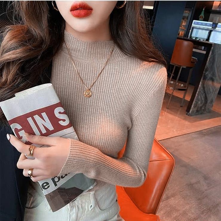 ハイネック リブニット レディース | ミスウェディー | 詳細画像11 