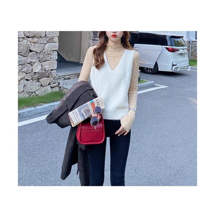 レーストップス 透け感 フリル UV | ミスウェディー | 詳細画像9 