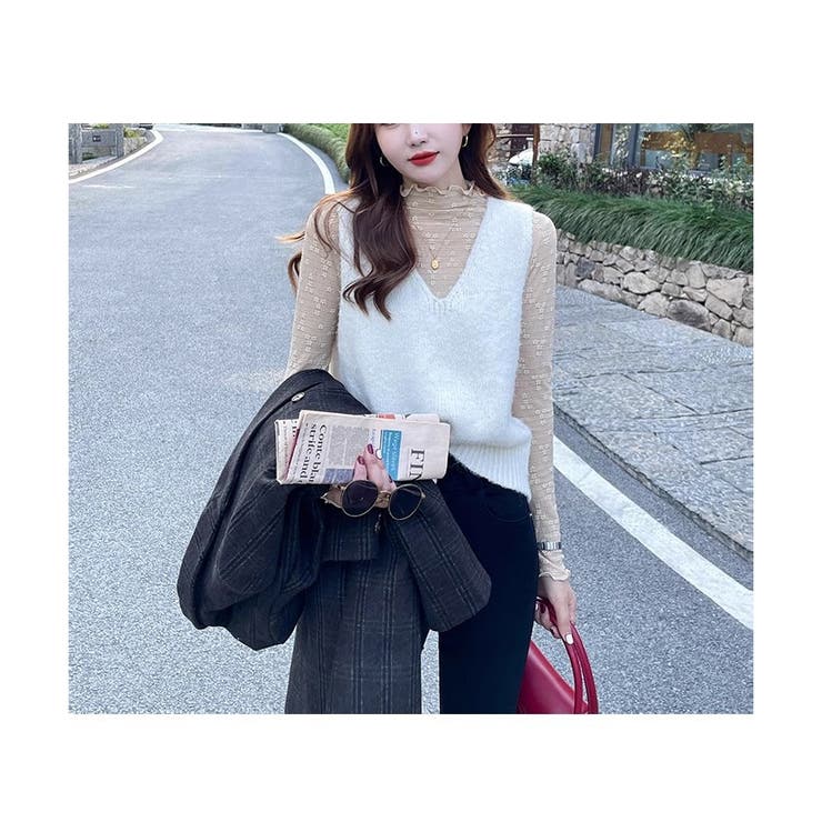 レーストップス 透け感 フリル UV | ミスウェディー | 詳細画像10 