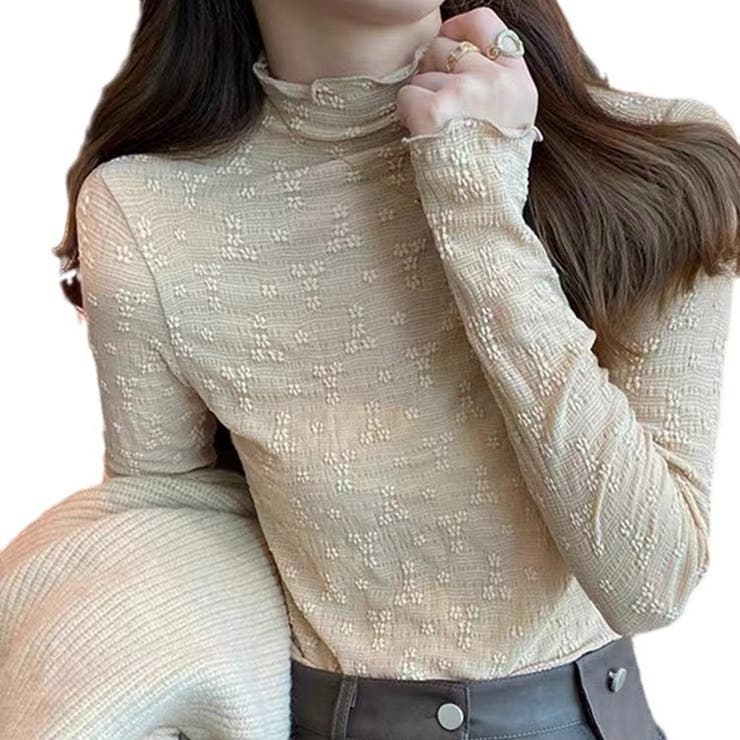 レーストップス 透け感 フリル UV | ミスウェディー | 詳細画像1 