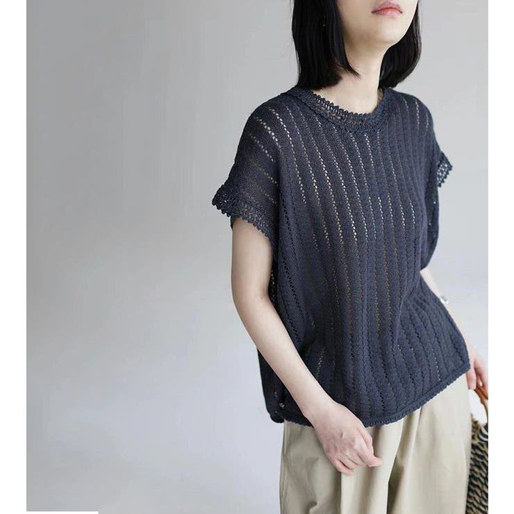 完 全 「 手 編 み 」 ざっくり ニット レディース 20代 30代 40