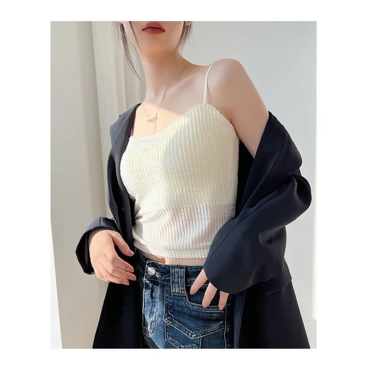 キャミソール インナー トップス | ミスウェディー | 詳細画像3 