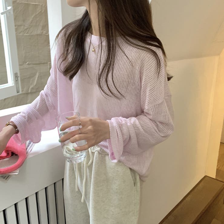 ロンT レイヤード シアー | ミスウェディー | 詳細画像12 